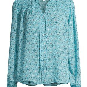 Time and Tru Women´s V-Neck Peasant Top M (8-10)